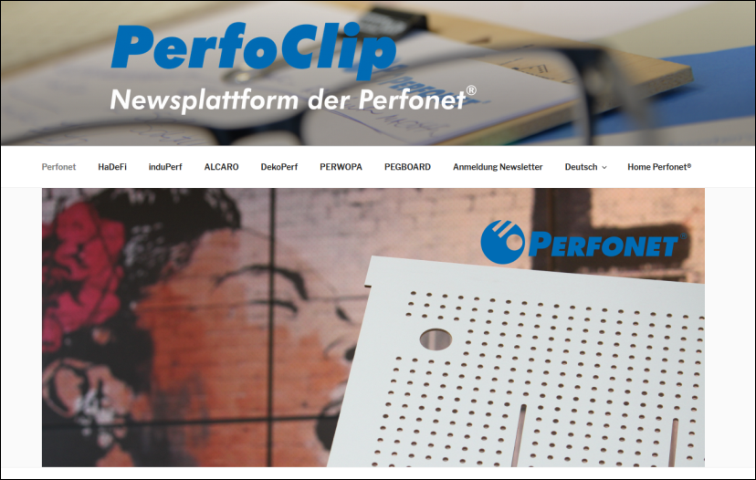 New Perfonet® news platform